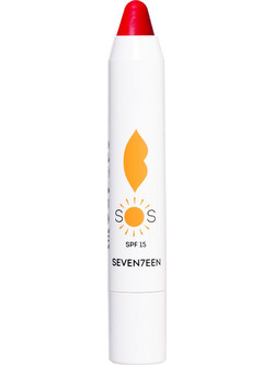Seventeen Sos 05 Red Repair Lip Balm με Χρώμα SPF15 2.6gr