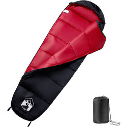 vidaXL Sleeping Bag Μονό 3 Εποχών Κόκκινο 94510