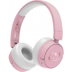 OTL Hello Kitty ACC-0734 Ασύρματα Bluetooth Παιδικά Ακουστικά On Ear Ροζ