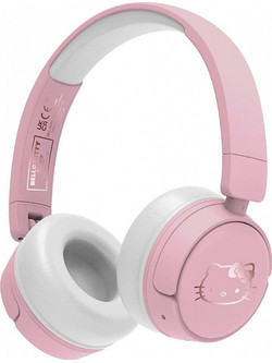 OTL Hello Kitty ACC-0734 Ασύρματα Bluetooth Παιδικά Ακουστικά On Ear Ροζ