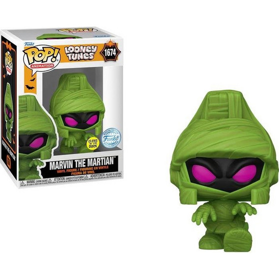 Funko Pop! Animation: Looney Tunes Halloween - Marvin The Martian (Mummy​) #1674 Vinyl Figure