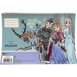Gim Disney Frozen Μπλοκ Ζωγραφικής A4 30 Φύλλων 341-71413