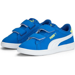 Puma Smash 3.0 Buck Παιδικά Sneakers Royal Blue 392040-02