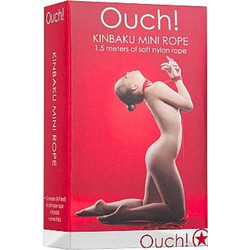 Ouch! Kinbaku Mini Rope 1.5m Red