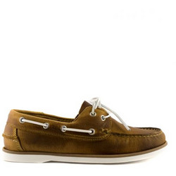 Damiani Ανδρικά Μοκασίνια Loafers Καστόρινα Κίτρινα 851-1