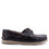 ACE Ανδρικά Μοκασίνια Boat Shoes Δερμάτινα Navy Μπλε 4000