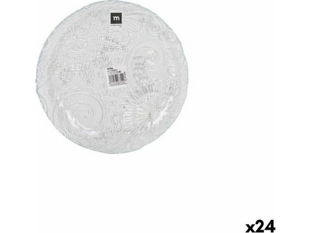 La Mediterranea Petra Πιάτα Ρηχά Γυάλινα 19cm 24τμχ S2233353