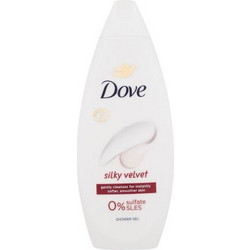Dove Silky Velvet Αφρόλουτρο σε Gel 250ml