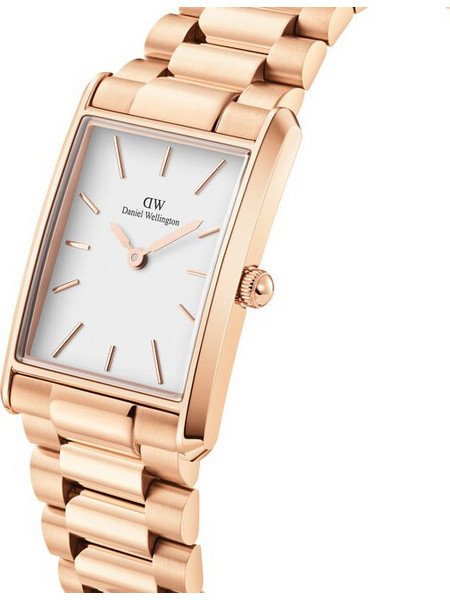 Daniel Wellington 9-Link Γυναικείο Ρολόι με Ροζ Χρυσό Μεταλλικό Μπρασελέ DW00100699
