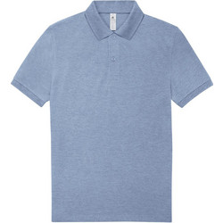 B&C Collection Ανδρική Μπλούζα Polo Κοντομάνικη Μπλε PU426