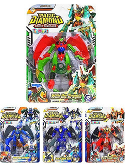 ToyMarkt Robot Δεινόσαυρος Διάφορα Σχέδια Φιγούρα Δράσης για 3+ Ετών