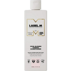 Label.m Cool Blonde Toning Conditioner για Προστασία Χρώματος & Επανόρθωση για Βαμμένα Mαλλιά 1lt