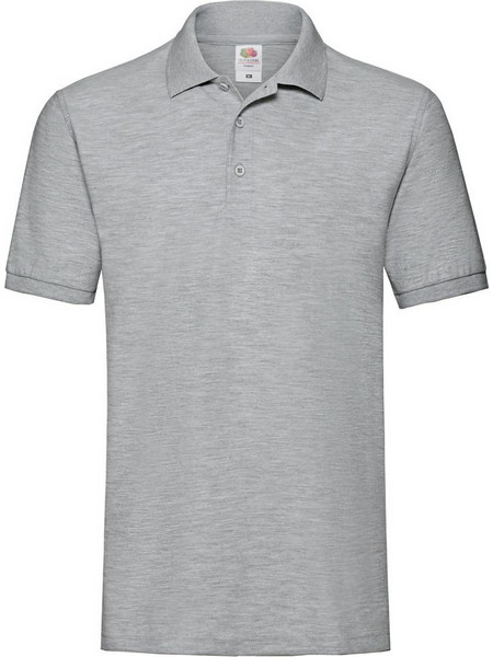 Fruit of The Loom Ανδρική Μπλούζα Polo Κοντομάνικη Γκρι 63-218-0