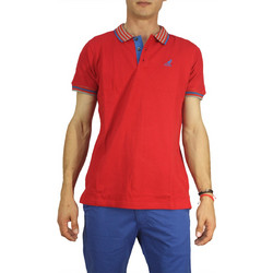 Kangol Ανδρική Μπλούζα Polo Κοντομάνικη Κόκκινη 707270-RD