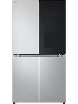 LG GMV960MBDE Ψυγείο Ντουλάπα 666lt Full No Frost Υ178.7xΠ91.4xΒ72.5cm Inox