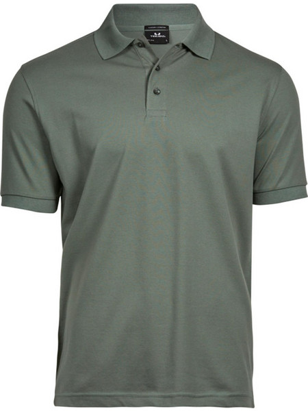 Tee Jays Ανδρική Μπλούζα Polo Κοντομάνικη Χακί 1405