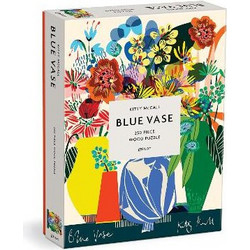 Puzzle Mudpuppy Kitty McCall Blue Vase 250 Κομμάτια