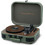Muse MT-201OB Πικάπ Βαλιτσάκι με Ηχεία Bluetooth & USB Green