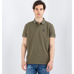 Weekend Offender Ανδρική Μπλούζα Polo Κοντομάνικη Χακί POSS23-15
