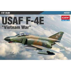 Academy USAF F-4E Vietnam War Συναρμολογούμενο Πλαστικό Μοντέλο Αεροπλάνου 1:32