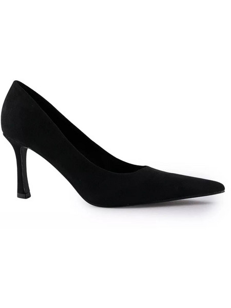Corina Γόβες Suede με Τακούνι Στιλέτο Μαύρες 3671