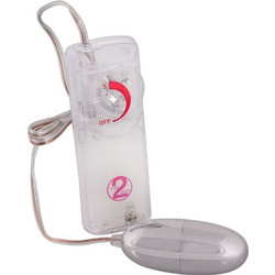 You2Toys Silver Star Δονητής Egg για Ζευγάρια με Τηλεχειριστήριο 6cm Ασημί