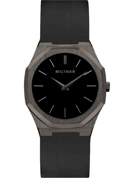 Millner Oxford Sport Ανδρικό Ρολόι με Μαύρο Καουτσούκ Λουράκι BS7237082