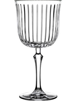 Espiel Σετ Ποτήρια Κρασιού Γυάλινα Κολωνάτα Joy Wine Fit 490ml 4τμχ SP440340G4