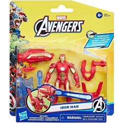 Hasbro Marvel Avengers Epic Hero Series Battle Gear Iron Man Φιγούρα Δράσης για 4+ Ετών 10cm