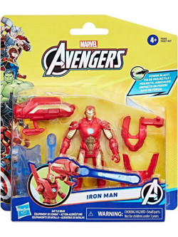 Hasbro Marvel Avengers Epic Hero Series Battle Gear Iron Man Φιγούρα Δράσης για 4+ Ετών 10cm