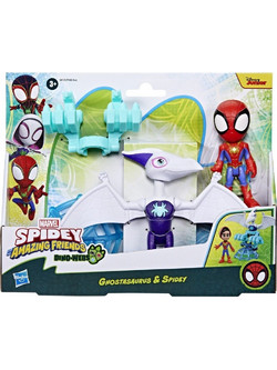 Hasbro Marvel Spidey & His Amazing Friends Ghostasaurus & Spidey Σετ Φιγούρες Δράσης για 3+ Ετών