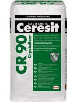 Ceresit CR90 Επαλειφόμενο Στεγανωτικό Τσιμεντοειδές Κονίαμα Ταράτσας & Δεξαμενής Λευκό 25kg