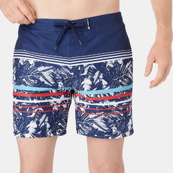 Firefly Nixon FLR4 Ανδρικό Μαγιό Σορτς με Σχέδια Navy Μπλε 412112-0676