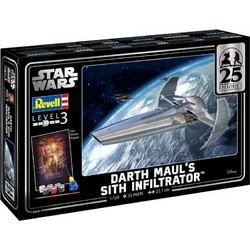 Revell Star Wars Darth Maul's Sith Infiltrator Συναρμολογούμενο Πλαστικό Μοντέλο Διαστημικού Οχήματος 1:120