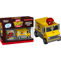 Funko Bitty Pop! Rides Marvel 10 Deadpool With Chimichanga Truck