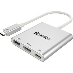 Sandberg USB-C Docking Station με HDMI 4K PD