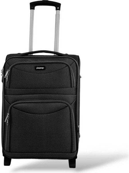 Playbags Collection PS8033C Βαλίτσα Καμπίνας 53x36x20cm με 2 Ρόδες Μαύρη