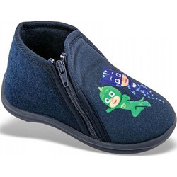 Fame Pj Masks Χειμερινές Παιδικές Παντόφλες Μποτάκια για Αγόρια Navy Μπλε 42-098