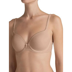 Triumph Perfectly Soft Σουτιέν με Ελαφριά Ενίσχυση με Μπανέλα Μπεζ 10131358-6106