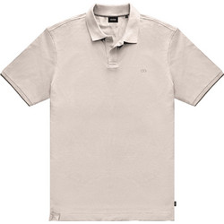 Double Ανδρική Μπλούζα Polo Κοντομάνικη Μπεζ PS-318S