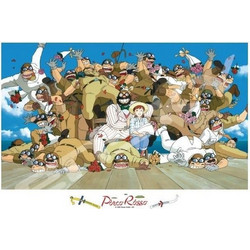 Puzzle Semic Studio Porco Rosso Commemorative Photo 500 Κομμάτια