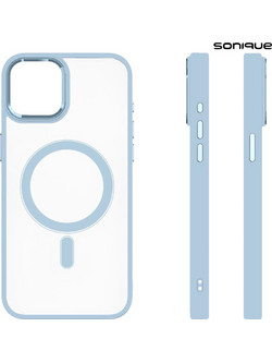 Sonique Magnetic Magmetal Back Cover Light Blue (iPhone 12 / 12 Pro)