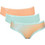 Sloggi 24/7 Weekend Βαμβακερά Γυναικεία Slip με Δαντέλα 3Pack 10198004-V009