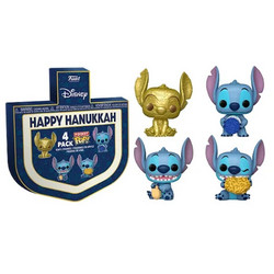 Funko Pocket Pop! Disney Lilo & Stitch Happy Hanukkah 4-Pack