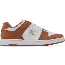 DC Manteca 4 Ανδρικά Sneakers Λευκά Πορτοκαλί ADYS100767-BYS