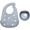 Lorelli Βρεφικό Σετ Φαγητού Σιλικόνης Grey 2τμχ Lorelli Βρεφικό Σετ Φαγητού Σιλικόνης Grey 2τμχ