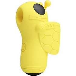 Pretty Love Magic Bee Finger Stimulator Δονητής Δακτύλου Κίτρινος