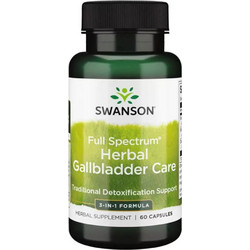 Swanson Herbal Gallbladder Care 60 Κάψουλες