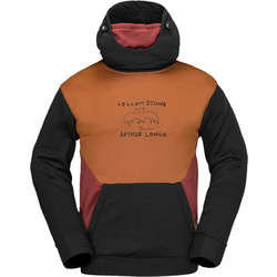 Volcom Hydro Riding Ανδρικό Φούτερ με Κουκούλα & Τσέπες Ταμπά Μαύρο G4152502-CRL