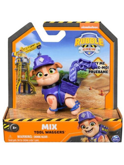 Spin Master Paw Patrol Rubble & Crew Μix Tool Waggers 20148304